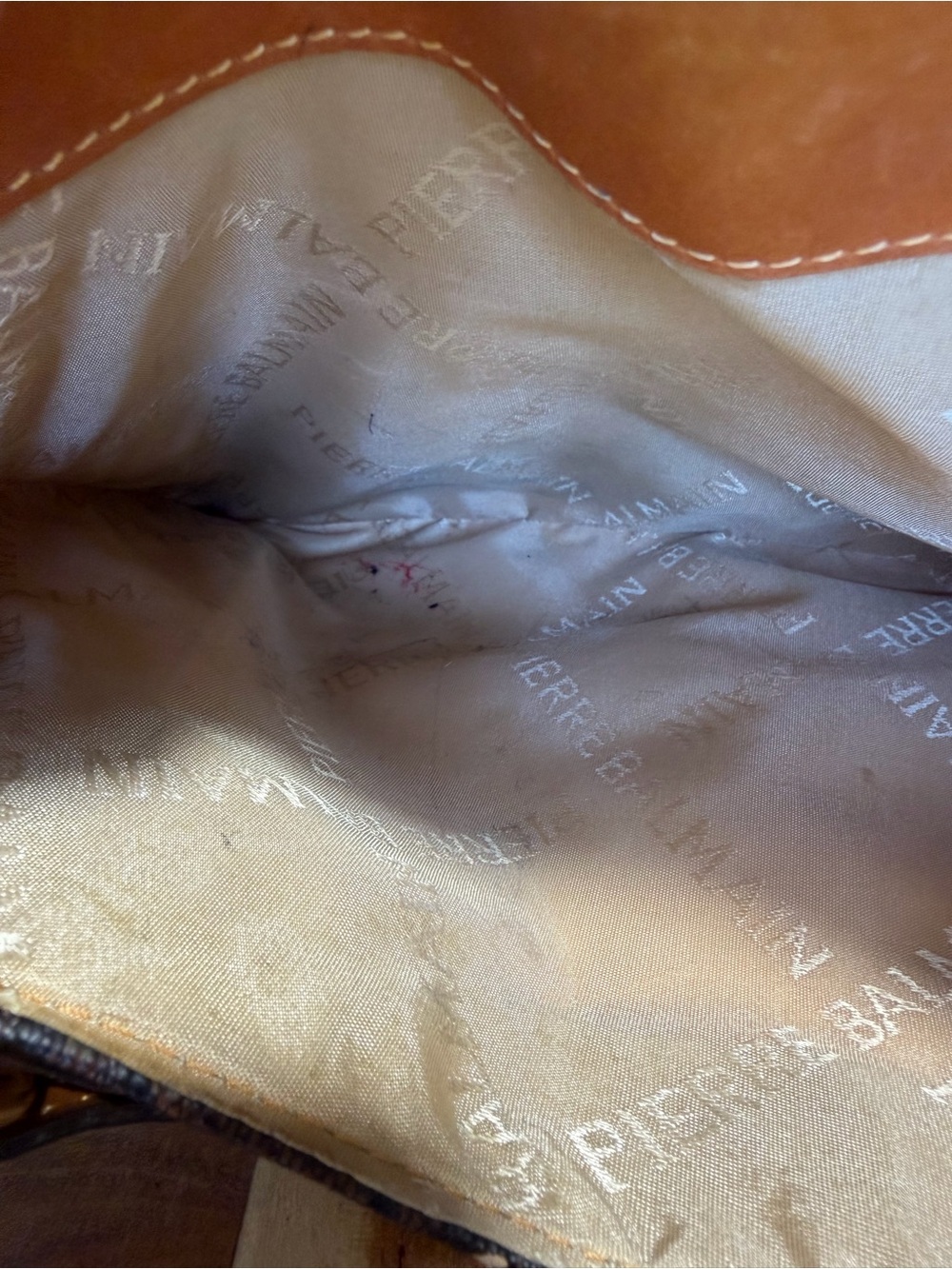 Pierre Balmain Paris 1990s Old Money Paisley Tote Shoulder Bag - Picture 8 of 15